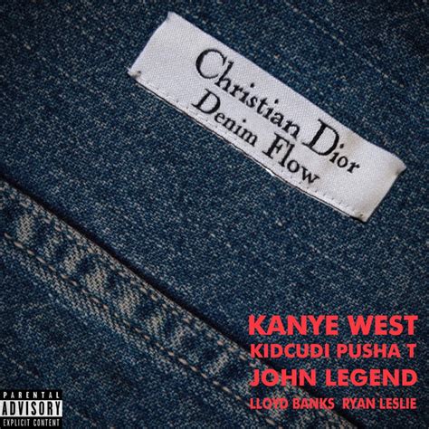 christain dior denim flow|christian denim flow kanye west.